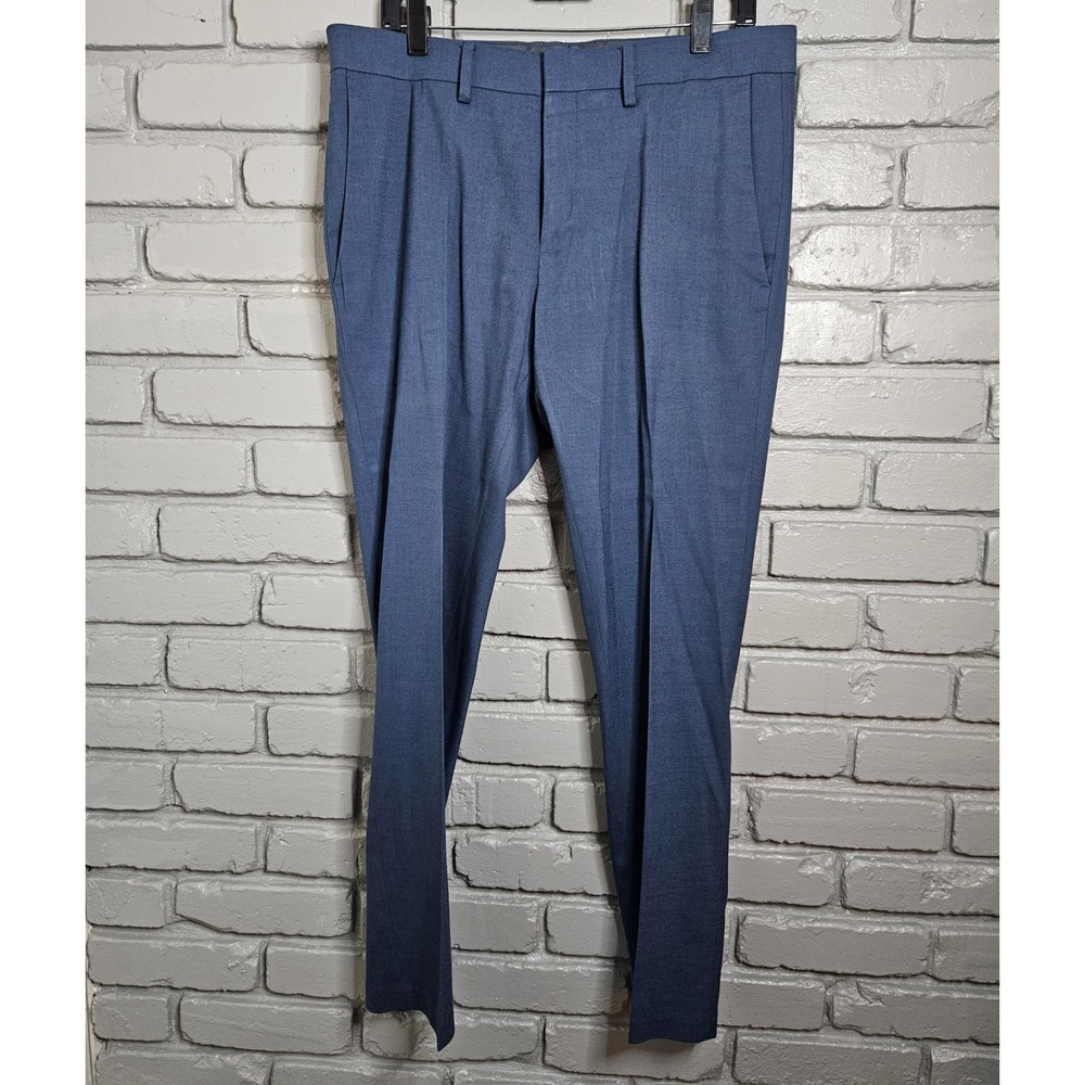 Kenneth Cole Reaction Men's‎ Blue Dress Pants Size 34x29